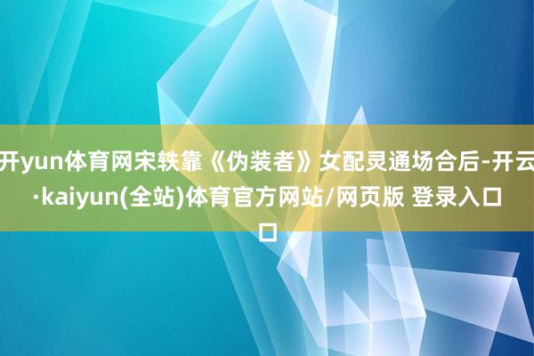 开yun体育网宋轶靠《伪装者》女配灵通场合后-开云·kaiyun(全站)体育官方网站/网页版 登录入口