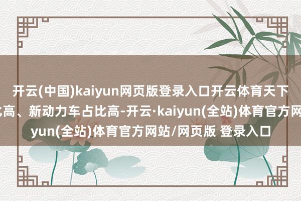 开云(中国)kaiyun网页版登录入口开云体育天下高速公路小客车占比高、新动力车占比高-开云·kaiyun(全站)体育官方网站/网页版 登录入口