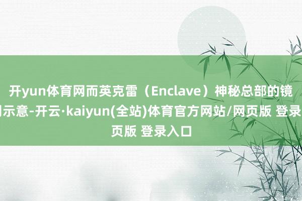 开yun体育网而英克雷(Enclave)神秘总部的镜头则示意-开云·kaiyun(全站)体育官方网站/网页版 登录入口
